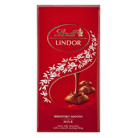 Lindt Lindor Milk Chocolate Bar 100g