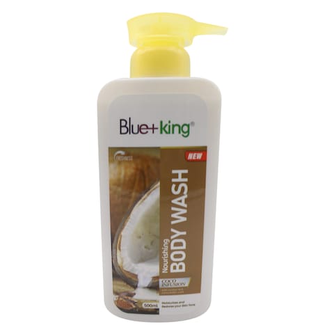 BLUE KING COCOA INF BODY WASH 500ML