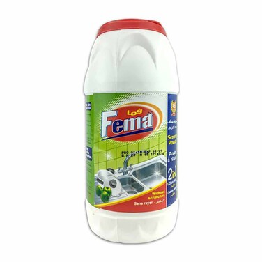 Fema Powder Dish Cleaner with Apple Scent -  500 gram