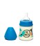 Suavinex- Wide neck Feeding Bottle  Anti colic Round  Dark blue Dino 150 ml