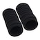 ZKSM 20 Pcs Stretch Hair Ties Black Hair Elastics Rings with Seamless Non Slip Hair Bands Suitable for Organizing Thick Heavy Curly Hair