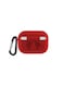 Margoun Silicone Case Cover For Apple AirPods Pro Red