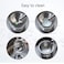 Generic Spice Grinder Pill Crusher Mortar And Pestle Stainless Steel
