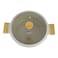 Avci Home Maker Swiss Crystal Non-Stick Casserole with Knob Beige 28cm