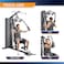 Marshal Fitness Multifunctional Home Gym Station for Total Body Training Dual Function Home Gym with Cover -150LBS-MF-9944-1