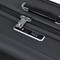 Eminent Hard Case Large Checked Travel Bag Luggage Trolley Polypropylene Lightweight 4 Quiet Double Spinner Wheels Suitcase With TSA Lock B0002 Gray