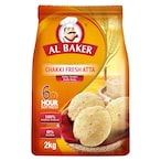 Buy Al Baker Chakki Fresh Atta 2kg in UAE