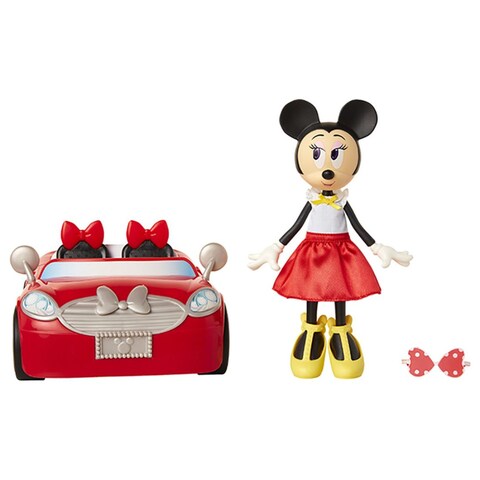 Jakks Pacific Minnie Mouse Drive Minnie Cooper with Doll