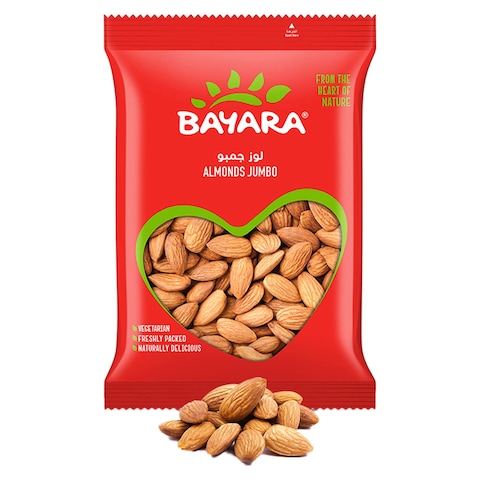 Buy Bayara Almonds Jumbo 400g in UAE