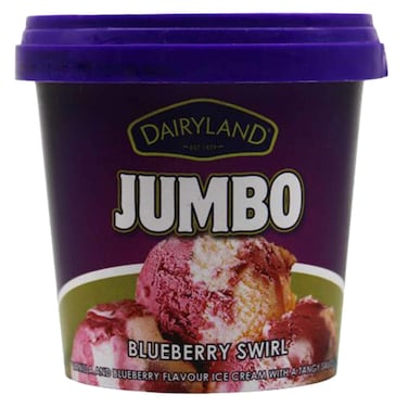 Dairyland Blueberry Swirl Cup 175ml