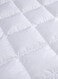 Soft Comfort Single Size Microfiber Duvet Polyester, White 155X225cm