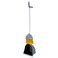 Delcasa Jumbo Dust Pan And Brush, Dc1966, Long Handle Plastic Made, Mounted Dustpan Design, Broom And Dust Pan Cleaning Set