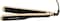Sonashi WetDry Hair Straightener 68W Ceramic Coating Plate Sleek Design with Blue Digital LED Display, Lock and Temperature, Up to 220C, Overheat Protection SHS-2059 Gold/Black 315x48.4x39mm