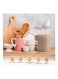 Zenhome Rice Cereal Storage Container With Measuring Cup Clear 2L