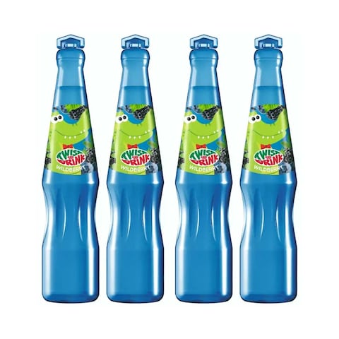 Twist &amp; Drink Wildberry Flavor 200ml Pack of 4