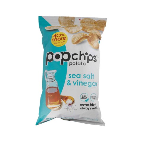 Popchips Potato Gluten Free Salt And Vinegar Flavor 142 Gram