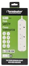 Terminator brand 3 way UK power extension socket 5m with 13a plug
