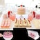 ECVV 100Pcs Disposable Cream Pastry Bags Cake Icing Piping Baking Bags Desserts Decoration Tools 12.2 X 8.2 Inches (31 X 21Cm)