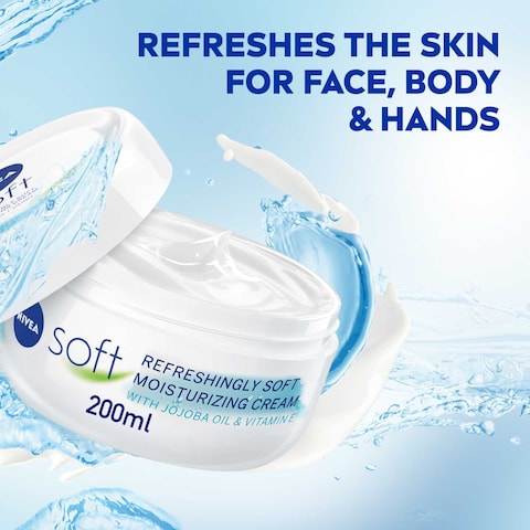 NIVEA Moisturising Cream Soft Refreshing Jar 200ml