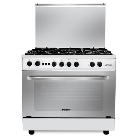 Aftron 5 Gas Burners Cooker, AFGR9060FESD