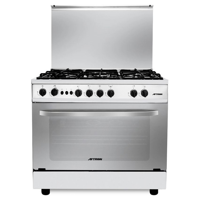 Aftron 5 Gas Burners Cooker, AFGR9060FESD