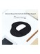 Generic Silicone Mouse Pad With Wrist Support Black