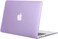 Ntech Macbook Air 13 Inch A2337 (M1) / A2179 / A1932 (2020 2019 2018 Release) - Protective Snap On Hard Shell Cover For New Macbook Air 13 Retina Display With Touch Id, PUrple