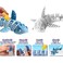 Crayola Build A Beast Shark Model Magic Craft Kit Multicolour 127g