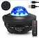 Hou Night Light Baby Star Projector, 10 Color Bluetooth Night Lamp With Timer Remote And Chargeable Gift For Kids Festival Bedroom Living Room - Black