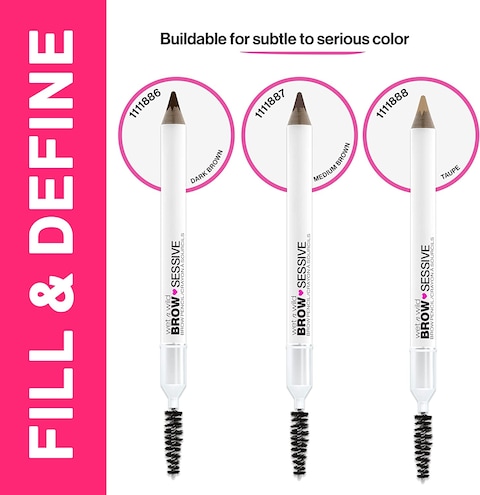 Wet N Wild Brow-Sessive Brow Pencil Medium Brown