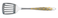 BERGER STAINLESS STEEL SLOTTED TURNER