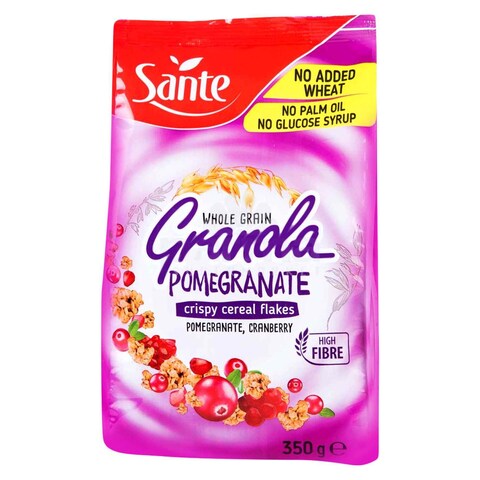 Sante Granola With Pomegranate Cereal Packet - 350 Gram