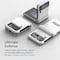 VRS Design Terra Guard Modern [Hinge Protection] designed for Samsung Galaxy Z Flip 3 5G case cover (2021) - White