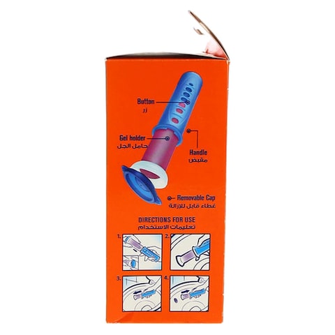 Mr. Muscle Lavender Fresh Gel Discs Toilet Freshener 38g