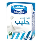 Buy Saudia Long Life Full Fat Milk 200ml in Saudi Arabia