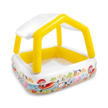 Intex Infltable Kiddie Pool with Sun Shade