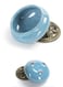 Generic Portable Ceramic Stoneware Incense Burner Blue 10 x 7.2centimeter
