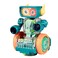 Fitto DIY Robot, Assemble, Cartoon, Colorful Light, Electric, Gear Music, Transparent, For Children, Gift