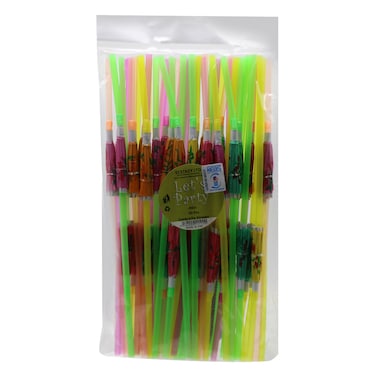 LETS PARTY UMBRELLA STRAW 50S