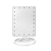 Lavish LED Cosmetic Makeup Mirror 360 Degrees Rotating ABS Plastic Frame 22 LED Lights [1-Unit, White]