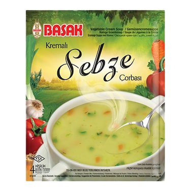 شوربة كريمة الخضروات باشاك - 65 جرام