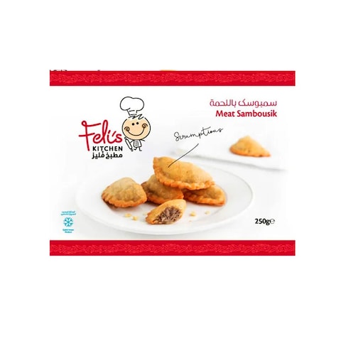 Feli&#39;s Kitchen Meat Sambousik 250g