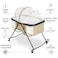 Teknum 3-IN-1 Baby Cot/Cradle w/ Mosquito net &amp; Wheels &ndash; Ivory