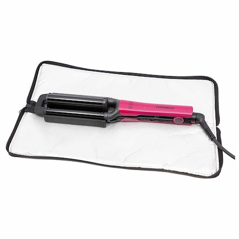 Tornado Curling Iron Ceramic Plates - 200 degree - Maroon - TRY-2SM