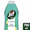 Jif Antibacterial Dishwashing liquid for 100% Grease Removal, Mint &amp; Lemon, Double Foam Power, 750ml