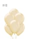 100-Piece 12inch Ivory High-Quality Latex Balloon