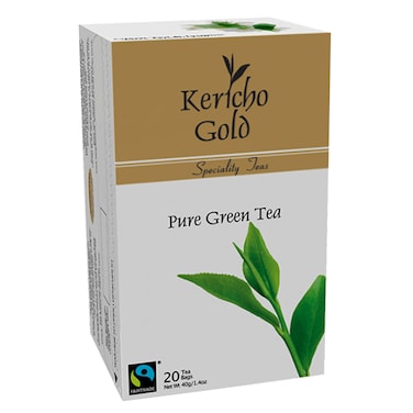 Kericho Gold Pure Green Tea Tea Bags 2g x Pack of 20
