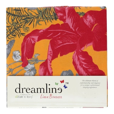 Cott &#39;n&#39; Terry Dreamline Linen Bonanza Bed Sheet Single (60x94&quot;+19x29&quot;)