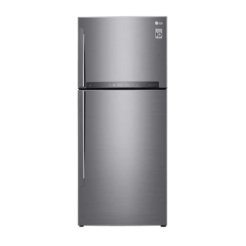 ثلاجة ال جي GN-H562HLHL سمارت نوفروست - 410 لتر - فضي