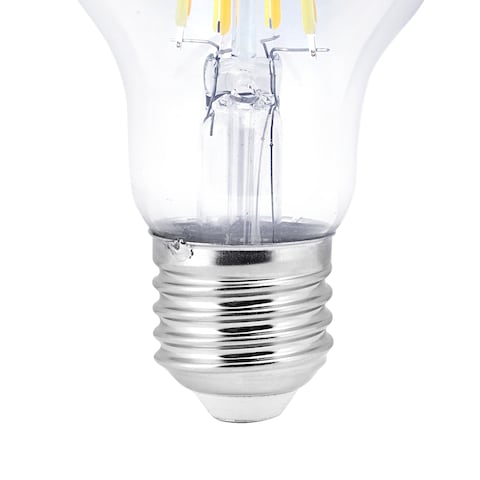 Geepas Gesl55058 LED Filament 8W - Vintage LED Light Bulbs, 4000K Warm Amber Grow 8W Filament LED Edison Bulbs - Antique Style LED Filament Bulbs | 1500 Hours Working Ideal For Home Hotel Restaurants